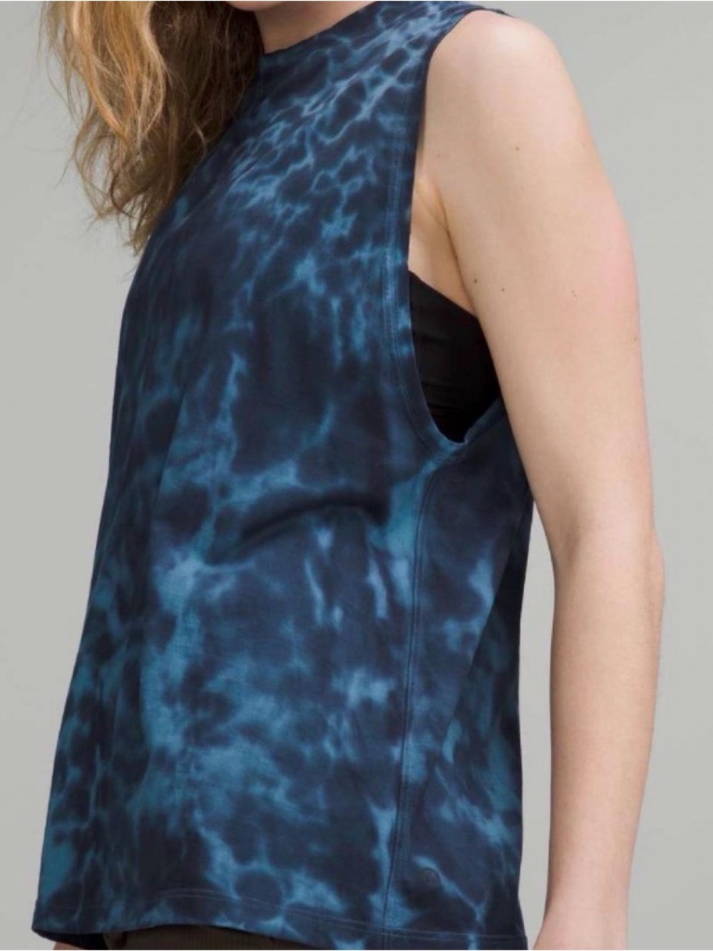 NWT Lululemon All Yours Tie Dye Tank Top in Marmoleado Tie Dye True Navy - Size